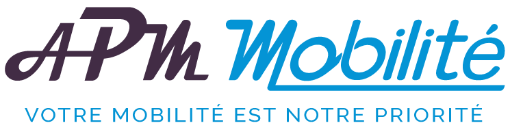 Transport de personnes à mobilité réduite PMR - Logo APM - Blagnac Toulouse 31